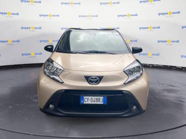 SPOTICAR Toyota Aygo X Air 1.0 Trend Air 72cv Usata - City Car Benzina Beige - Roma - 502422558_1