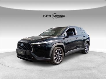 SPOTICAR Toyota Corolla Cross 2.0h Lounge Fwd 197cv E-cvt Usata - Suv Ibrido Nero - Siena - 502488681_1