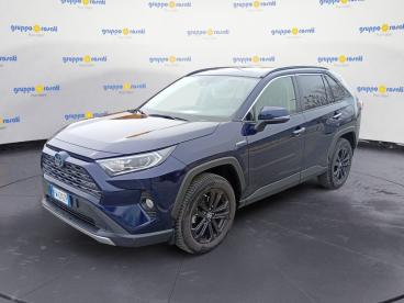 SPOTICAR Toyota Rav4 V 2019 2.5 Vvt-ie H Lounge Awd-i 222cv E-cvt Usata - Suv Ibrido Blu - Roma - 502452115_1