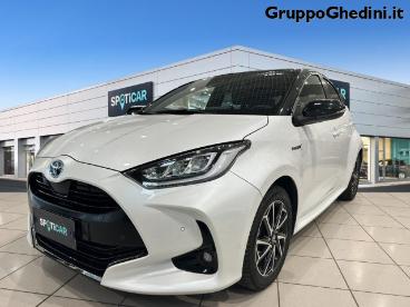 SPOTICAR Toyota Yaris 1.5 Hybrid 5 Porte Style Usata - City Car Ibrido Bianco - Bologna - 502315583_1
