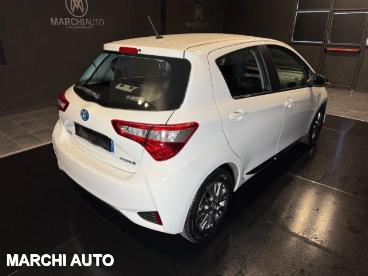 SPOTICAR Toyota Yaris 1.5 Hybrid 5 Porte Active Usata - City Car Ibrido Bianco - Bastia Umbra - 502396165_5