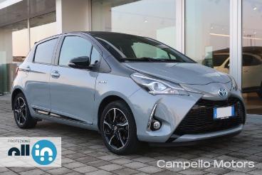 SPOTICAR Toyota Yaris 5p 1.5h Trend Grey Edition My18 Usata - City Car Ibrido Grigio - Mestre - 502408835_1