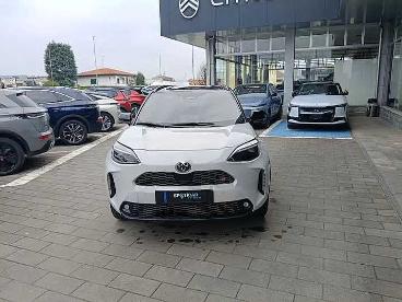 SPOTICAR Toyota Yaris Hev 1.5 Full Hybrid 130cv Cvt Gr Sport Usato Usata - City Car Ibrido Bianco - Magenta - 1202436252_2