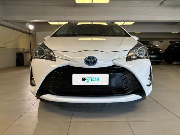 SPOTICAR Toyota Yaris 1.5 Hybrid Business Usata - City Car Ibrido Bianco - Milano - 1202466964_2