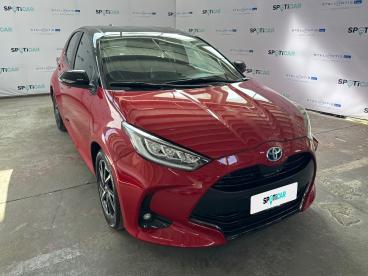 SPOTICAR Toyota Yaris 1.5 Hybrid Lounge Usata - City Car Ibrido Rosso - Roma - 1202506350_3