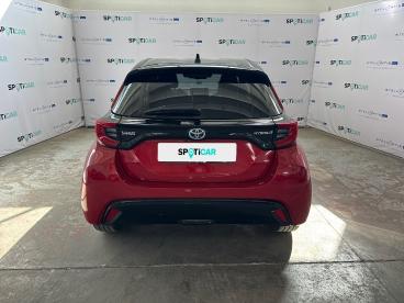 SPOTICAR Toyota Yaris 1.5 Hybrid Lounge Usata - City Car Ibrido Rosso - Roma - 1202506350_5