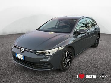 SPOTICAR Volkswagen Golf Viii 2020 1.0 Etsi Evo Life 110cv Dsg Usata - Berlina Ibrido Grigio - Roma - 502403373_1