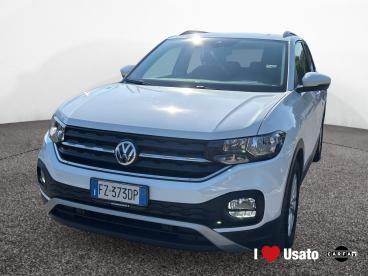 SPOTICAR Volkswagen T-cross 2019 1.0 Tsi Style 115cv Dsg Usata - Suv Benzina Bianco - Roma - 502370280_1