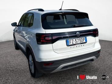 SPOTICAR Volkswagen T-cross 2019 1.0 Tsi Style 115cv Dsg Usata - Suv Benzina Bianco - Roma - 502370280_4
