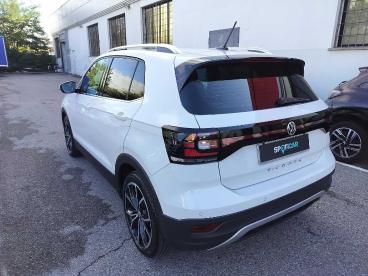 SPOTICAR Volkswagen T-cross 1.0 Tsi 115 Cv Dsg Advanced Bmt Usata - Suv Benzina Bianco - Prato - 1202382169_3