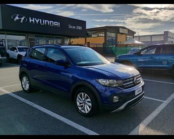 SPOTICAR Volkswagen T-cross * 1.0 Tsi Urban 95cv Usata - Suv Benzina Blu - Bollengo - 502390737_1