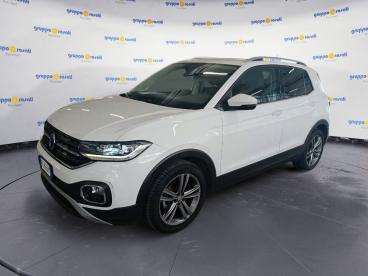 SPOTICAR Volkswagen T-cross 1.0 Tsi 115 Cv Dsg Advanced Bmt Usata - Suv Benzina Bianco - Roma - 502425512_1