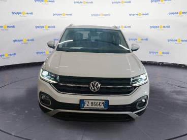SPOTICAR Volkswagen T-cross 1.0 Tsi 115 Cv Dsg Advanced Bmt Usata - Suv Benzina Bianco - Roma - 502425512_2
