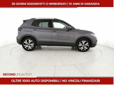 SPOTICAR Volkswagen T-cross 1.0 Tsi Advanced 110cv Usata - Suv Benzina Grigio - San Giovanni Teatino - 1202480267_4