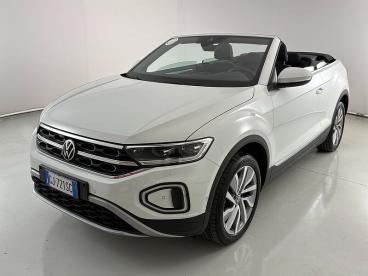 SPOTICAR Volkswagen T-roc Cabriolet 1.0 Tsi Style 110cv Usata - Suv Benzina Bianco - Parma - 1202394281_1