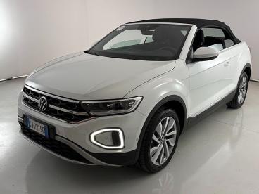 SPOTICAR Volkswagen T-roc Cabriolet 1.0 Tsi Style 110cv Usata - Suv Benzina Bianco - Parma - 1202394281_2