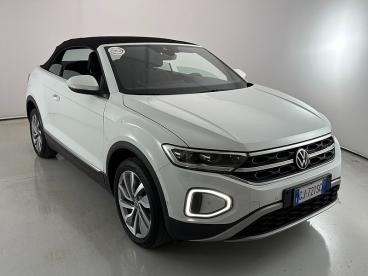 SPOTICAR Volkswagen T-roc Cabriolet 1.0 Tsi Style 110cv Usata - Suv Benzina Bianco - Parma - 1202394281_5
