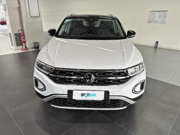 SPOTICAR Volkswagen T-roc 1.5 Tsi Act Style Usata - Suv Benzina Bianco - Roma - 1202457911_2