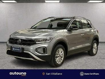 SPOTICAR Volkswagen T-roc T Roc Life 2.0 Tdi Scr 110 Kw (150 Cv) Dsg Usata - Suv Benzina Grigio - Casoria - 1202476087_1