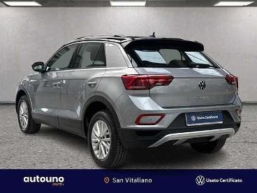 SPOTICAR Volkswagen T-roc T Roc Life 2.0 Tdi Scr 110 Kw (150 Cv) Dsg Usata - Suv Benzina Grigio - Casoria - 1202476087_3
