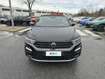 SPOTICAR Volkswagen T-roc Cabriolet 1.5 Tsi Style Dsg Usata - Suv Benzina Nero - Roma - 1202489730_2