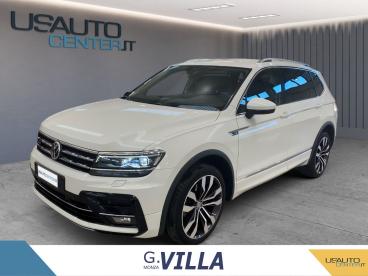 SPOTICAR Volkswagen Tiguan Allspace 2.0 Bitdi 4motion Advanced R-line Usata - Suv Diesel Bianco - Monza - 502427619_1