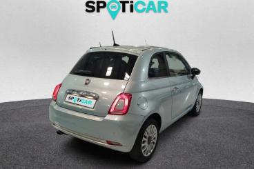 SPOTICAR Fiat 500 1.2 L 69 La Dolcevita Occasion - Citadine Essence Bleu Ciel  - Rabat - 1200001695_5
