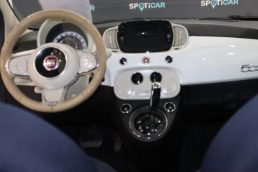 SPOTICAR Fiat 500 1.2 Mpi 69 Lounge Bva Occasion - Citadine Essence Blanc - Casablanca - 1200002144_3