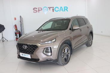 SPOTICAR Hyundai Santa Fe Santafe 2.2 Crdi 200 Luxe 4x4 Bva8 7p Occasion - Utilitaire Diesel Brun - Casablanca - 1200002517_1