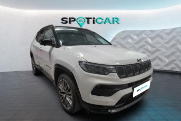 SPOTICAR Jeep Compass 1.5 Gse T4 Occasion - Utilitaire Essence Blanc Banquise - Casablanca - 1200002389_1