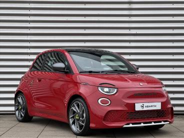 SPOTICAR Abarth 595 500 42 Kwh 155pk Turismo | Navigatie | 18'' Lm Velgen Tweedehands -  Elektrisch Rood - Velp - 1200265435_2