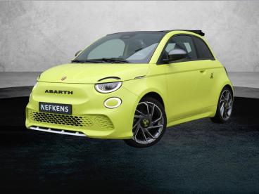 SPOTICAR Abarth 595 500 C 42 Kwh 155pk Cabrio | Alcantara Interieur | Naviga Tweedehands - Cabriolet Elektrisch Groen - Baarn - 1200294208_1