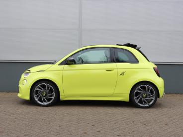 SPOTICAR Abarth 595 500 C 42 Kwh 155pk Cabrio | Alcantara Interieur | Naviga Tweedehands - Cabriolet Elektrisch Groen - Baarn - 1200294208_3