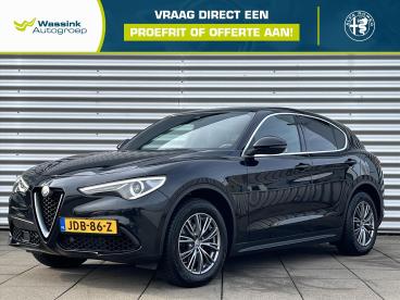 SPOTICAR Alfa Romeo Stelvio 2.0 Turbo 200pk Automaat Awd Super Navigatie | Led Tweedehands - Suv Benzine Zwart - Velp - 1200284027_1