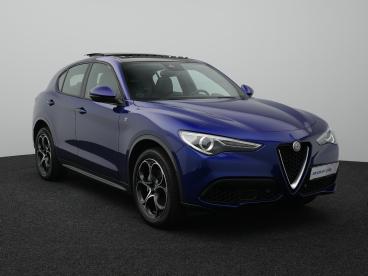 SPOTICAR Alfa Romeo Stelvio 2.0 T Awd Ti | Lederen Bekleding | Panoramisch Sch Tweedehands - Suv Benzine Blauw - S'gravenhage - 1200284599_3