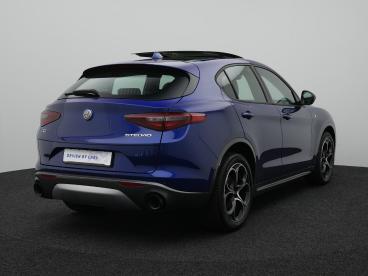 SPOTICAR Alfa Romeo Stelvio 2.0 T Awd Ti | Lederen Bekleding | Panoramisch Sch Tweedehands - Suv Benzine Blauw - S'gravenhage - 1200284599_5