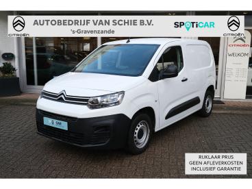 SPOTICAR Citroën Berlingo Van Bluehdi 75 Navi | Parkeersensoren | Airco Tweedehands - Bedrijfswagen Diesel Wit - 's-gravenzande - 1200267888_1