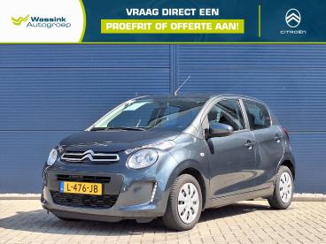 SPOTICAR Citroën C1 1.0 Vti 72pk S&s 5d Feel Airco | Groot Scherm Tweedehands -  Benzine Grijs - Nijmegen - 1200269696_1