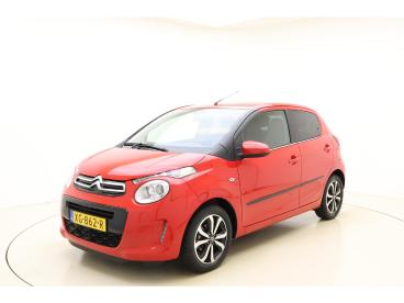 SPOTICAR Citroën C1 1.0 Vti Shine 72 Pk | Handgeschakeld | Navigatie | Tweedehands -  Benzine Rood - Wirdum (fr) - 1200270966_1