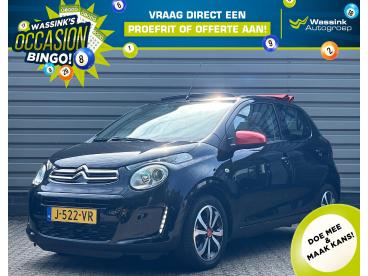 SPOTICAR Citroën C1 1.0 Vti 72pk 5d Airscape Shine | Snelheidslimiter Tweedehands -  Benzine Zwart - Hengelo - 1200274941_1
