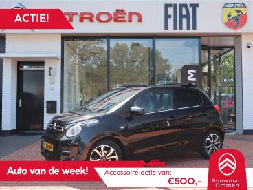 SPOTICAR Citroën C1 Airscape *auto Van De Week!* 1.0 Vti 72pk 5drs. Sh Tweedehands -  Benzine Zwart - Ommen - 1200294997_2