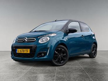 SPOTICAR Citroën C1 Airscape Shine 1.0 E-vti 72pk | Cabriodak Zwart | Tweedehands -  Benzine Blauw - Alblasserdam - 1200299699_1