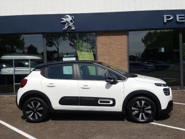 SPOTICAR Citroën C3 Shine 1.2 Pt-110pk S&s (vol)automaat/eat6 | Navi | Tweedehands -  Benzine Wit - Zierikzee - 1200268743_2