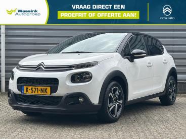 SPOTICAR Citroën C3 1.2 Puretech 82pk Feel Edition | Navigatie | Carpl Tweedehands -  Benzine Wit - Hengelo - 1200275814_1