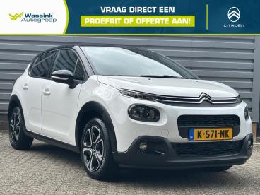 SPOTICAR Citroën C3 1.2 Puretech 82pk Feel Edition | Navigatie | Carpl Tweedehands -  Benzine Wit - Hengelo - 1200275814_3