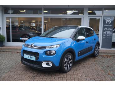 SPOTICAR Citroën C3 Pt 110 Shine Automaat-6 Pano Dak | Camera | Navi | Tweedehands -  Benzine Blauw - 's-gravenzande - 1200279899_2