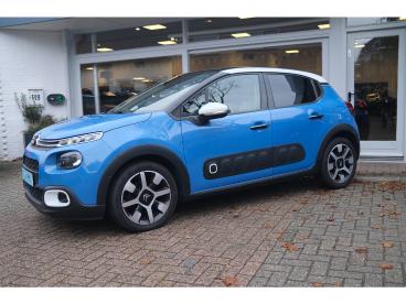 SPOTICAR Citroën C3 Pt 110 Shine Automaat-6 Pano Dak | Camera | Navi | Tweedehands -  Benzine Blauw - 's-gravenzande - 1200279899_3