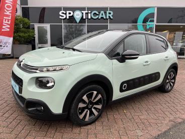 SPOTICAR Citroën C3 1.2 Turbo 110 Pk Shine Eat6 Automaat Tweedehands -  Benzine Groen - Krimpen Aan Den Ijssel - 1200281996_1