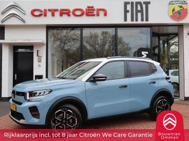 SPOTICAR Citroën C3 1.2 Turbo S&s 100pk Max, Rijklaarprijs | Navigatie Tweedehands -  Benzine Blauw - Ommen - 1200291583_1