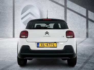SPOTICAR Citroën C3 110pk Shine | Rijklaar 17" Cross Black Velgen | Na Tweedehands -  Benzine Wit - Ritthem - 1200293613_3